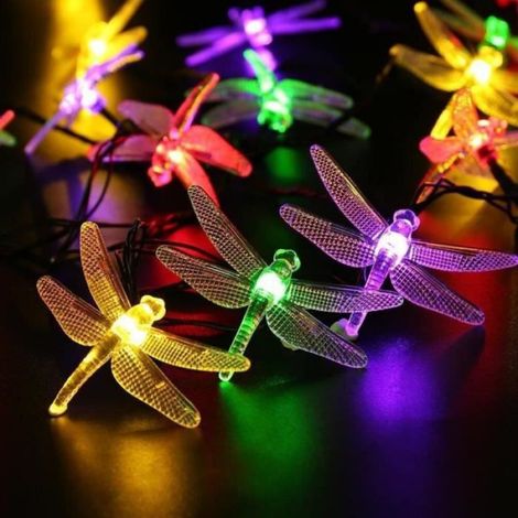 Guirlande lumineuse - Noname - Dragonfly - 50Pcs - LED - Étanche - Solaire (1/4)