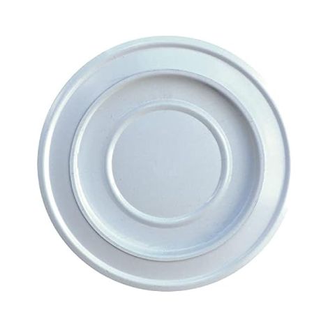 Rosace pour tuyaux de poele a' bois 12 cm en tole peinte blanche accessoires de poele