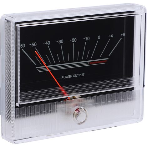 TN90ABGBS0538 Mini VU-mètre haute précision, indicateur de niveau audio dB avec rétroéclairage (1/5)