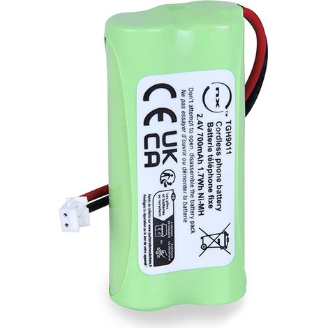 NX - Batterie téléphone 2AAA 2.4V 700mAh Conn - E2HDT308