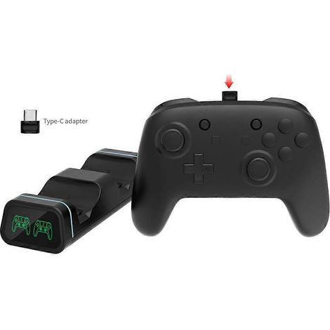 Station de charge pour manette de jeu XSX/XSS avec éclairage LED (1/4)
