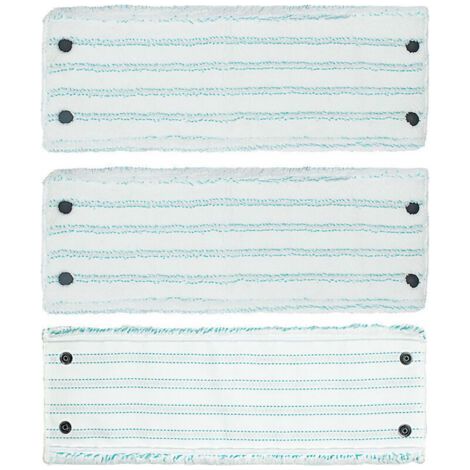 Lntyq Balais Serpillères de Rechange, Serpillères en Microfibre pour Leifheit Clean Twist M Micro Duo Têtes de Recharge de Vadrouille Chiffon 3 Pièces (1/5)