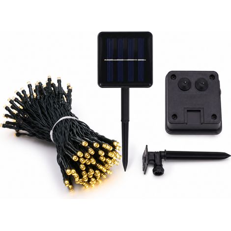 Guirlande Lumineuse LED Blanche Extérieure, Branchement Secteur, Étanche, 300 LED pour Noël Jardin et Mariage (1/5)
