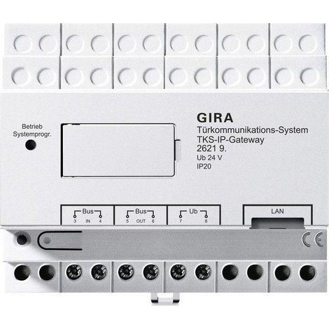 Gira GIRA 262197 TKS-IP-Gateway negro domótica