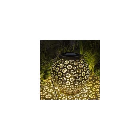 Lanterne solaire, lanterne de jardin solaire étanche IP65 (1/3)