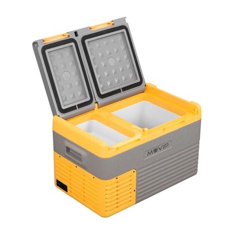 Muvip24 litri doppia zona -- compressore -- compressore silenzioso - colore giallo