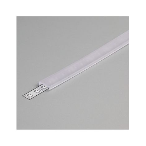 Diffuseur clip 15,4 mm pour Profilé Aluminium (Ruban LED 10mm) Miidex Lighting® profile-1-metre - transparent