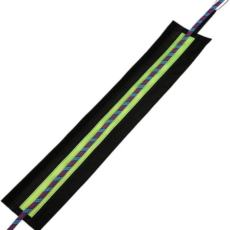 Protector de desgaste para cuerda de escalada, funda para cuerda de escalada  Equipo de rapel para senderismo, espeleología, montañismo, acampada y actividades al aire libre