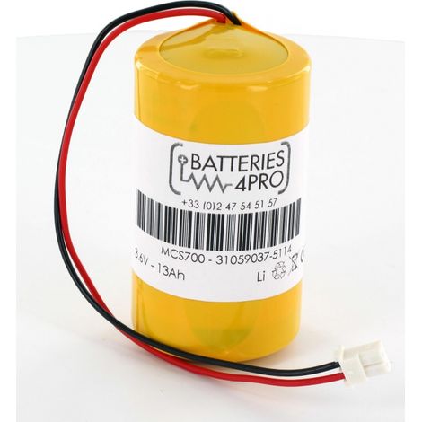 Batteria 3.6V 13Ah per Visonic Powermax MCS-700 -710-720-730 (1/2)