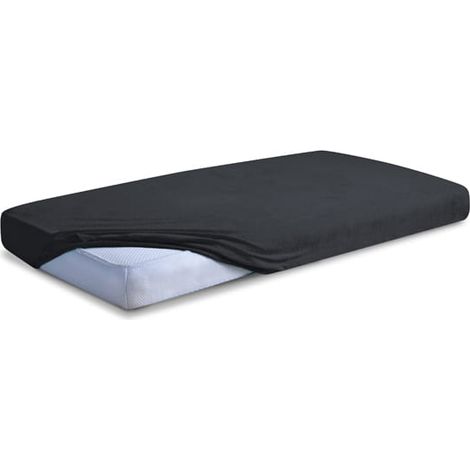 FROTTE PREMIUM Platte mit Gummi 130x190, 140x200x20, schwarz48, MATEX (1/5)