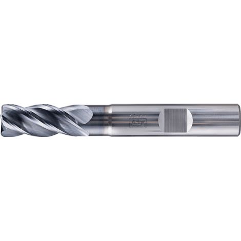 PFERD VHM Eckfräser lang 4 Schneiden Ø 10 mm Radius 2,0 mm TiAlN Schaft HB Universal Line Schruppen Schlichten Nuten (1/5)
