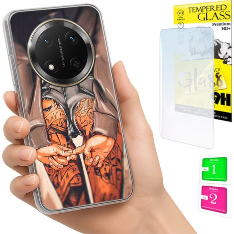 Schutzhülle für Honor Magic7 Lite: Foto-Schutzhülle + 9H-Glas (1/5)