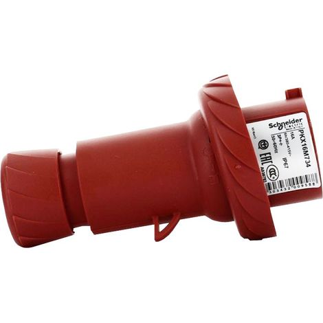 Spina Mobile Bt Ip67 3Pt 16A 380V Cablaggio Rapido ( Schneider Cod. Pkx16M734 ) (1/3)