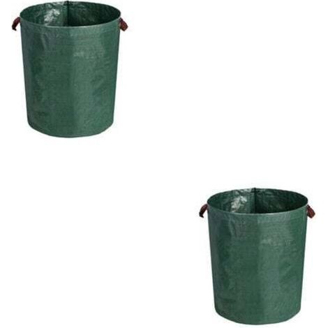 2 x 100L reißfeste Gartensäcke (Verdickte Ausführung 100L 50x65cm) (1/4)