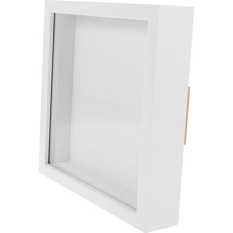 4 Pièces Cadre Boîte Massif pour Fleurs Séchées avec Vitrine Transparente Cadre Décoratif Polyvalent pour Photos Souvenirs et Objets à Exposer Table ou Bureau (1/5)