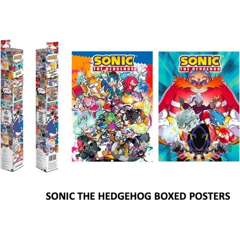 SONIC - GREEN HILL - SET 2 POSTERS 52 X 38CM PYRAMID PPB35404