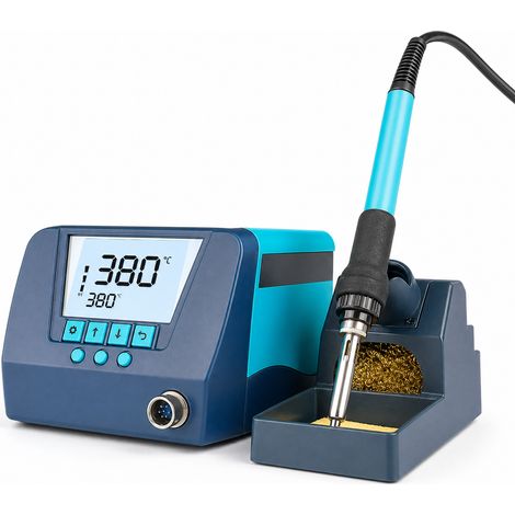 2-in-1 Digital 90 W Soldering Station with Auto Sleep (1/5)