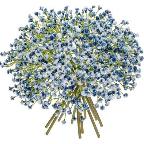 10er Set Künstliches Schleierkraut Gypsophila Blumensträuße Hochzeit Party Dekor (1/5)