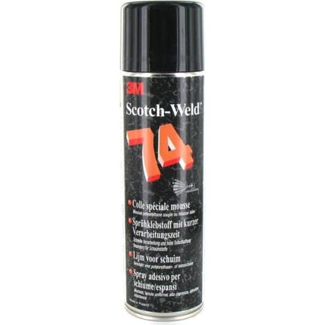 Sprühkleber 3M Scotch-Weld 74 x 5 Spezialschaum