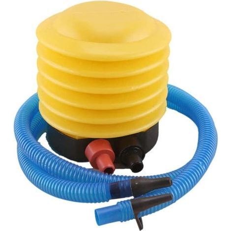 Foot Pump, Pump Inflator, Dinghy Pump, Portable Foot Pump, Bellows Foot Pump, Plastic, Unisex, for Yoga, Mattresses, Inflatable Boats, Exercise Balls (1/5)