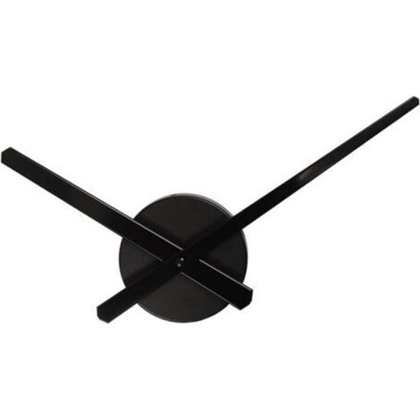 Wanduhr - 3D-Zeiger - Quarzuhrwerk - Bastelarbeiten - Innendekoration