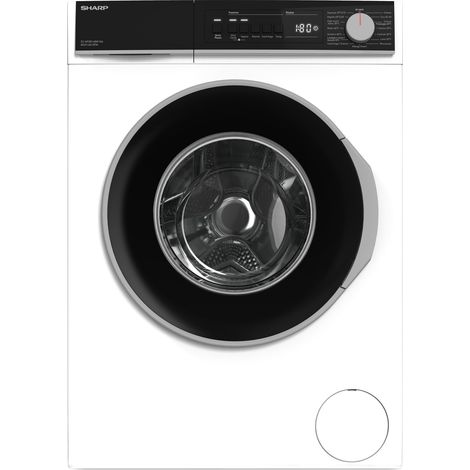 Sharp ESNFB814BW1NA lavatrice Caricamento frontale 8 kg 1400 Giri/min Bianco