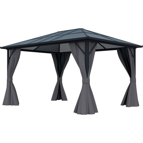 Pergola 3 x 3,95 m 11,9 m² in Alluminio - RADELA
