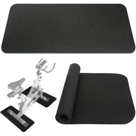 Pair Tapis Fitness Protection Sol, 2 Pièces Double Face Silicone Tapis de Protection de Sol, Tapis de Sol pour Appareils de Fitness Tapis de Course Équipements de Sport (1/5)