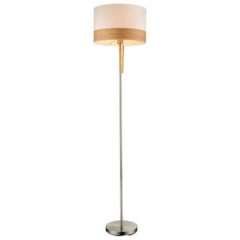 [GEBRAUCHT] Globo Stehleuchte Libba Stehlampe Standleuchte Leuchte Lampe E27 Mit Zugschalter B-Ware