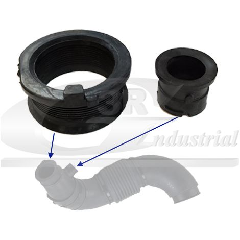 3RG 82867 KIT DE JUNTAS MANGUERA AIRE (2PCS)