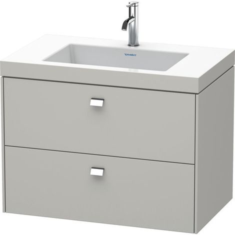 Sous-vasque BRIOSO 613x800x480mm WT Vero Air Gris ch 1 HL (1/2)