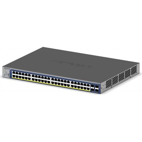 NETGEAR 52-Port PoE Gigabit/10G Stackable Smart Switch (GS752TXP)