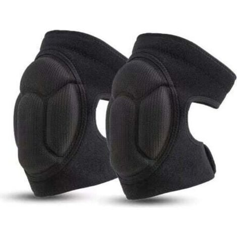 1 Paire de Genouillères de Travail, Genouillères de Jardin de Protection Noires Genouillères Antidérapantes, Anti-Collision, Genouillères de Jardin Multifonctionnelles - Noir L (1/5)