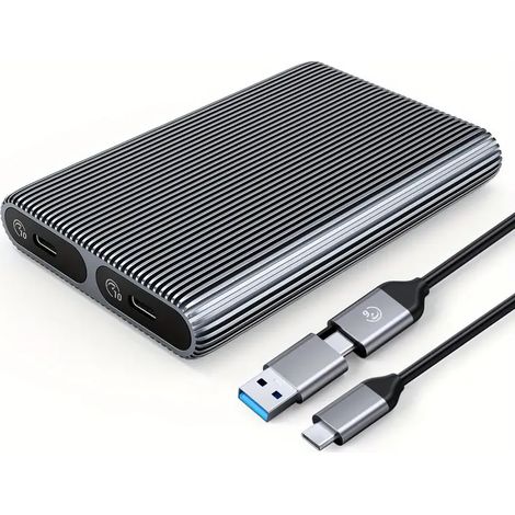 Boitier externe pour SSD NVMe M2 pour augmenter la vitesse et les performances de votre ordinateur portable ou de bureau (1/4)