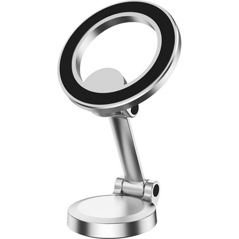 Support magnétique de téléphone de voiture rotatif multi-angles, anti-vibrations, pour voiture, fourgonnette et autres véhicules. (1/5)