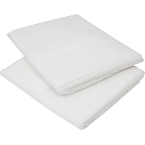 Toile non tissée 1,5 x 5 mètres - Bâche de protection pour plantes - 2 pièces - 17 grammes - Blanc (1/3)
