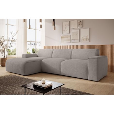 AX LIVING Couch Sofa L Form Didim mini Beige 310 cm breit, stilvoll L