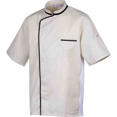Giacca da cucina a maniche corte Robur SYNERGIE Beige L