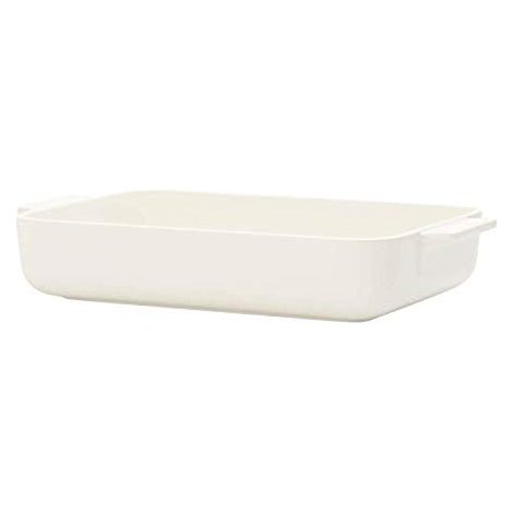 Villeroy & Boch Clever Cooking Teglia Rettangolare, 30 x 20 cm, Porcellana Premium, Bianco (1/4)