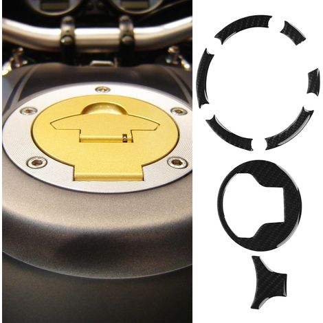 Protecteur réservoir moto, sticker antidérapant compatible Honda CB650F CBR650F (1/5)