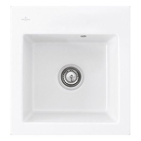 Fregadero VILLEROY ET BOCH Subway 45 XS Blanco - con desagüe automático