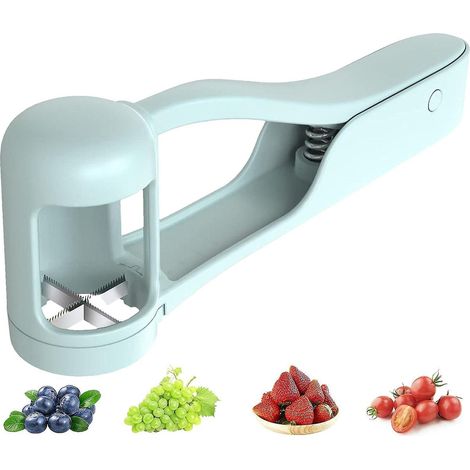 coupe-raisin Trancheur De Raisin Coupe-tomate Trancheuse De Fruits Et Lgumes Coupe-fraise Trancheuse De Tomates Cerises Pour Tomates Cerises, Myrt (1/5)