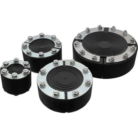 Universal Mauerdurchführung für Rohr und Kabel Edelstahl V2A 120 mm (1/5)