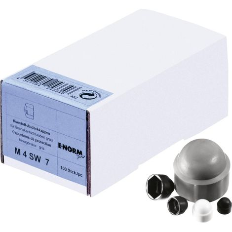 E-NORMpro Abdeckkappe für M 5 SW 8 schwarz (1/2)
