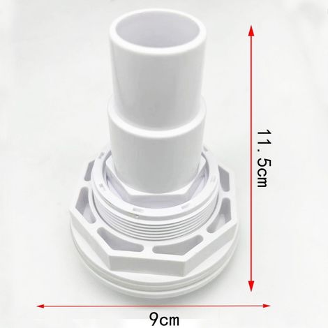 Hayward SP1026D standard 32-38 mm diaphragm tank wall nozzle for return water suction port (1/5)