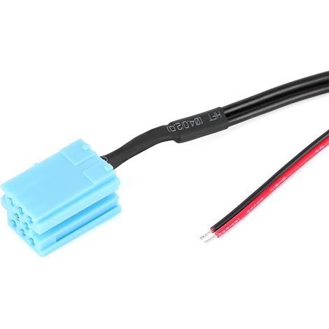Câble d'entrée audio pour module Bluetooth 8 broches pour voiture Volkswagen Blaupunkt Becker VDO (1/5)