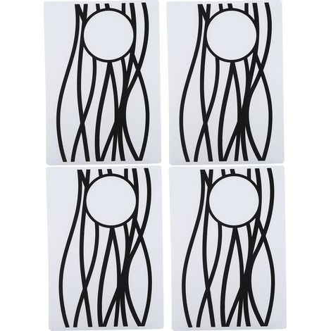 4Pcs Plastic Embossing Folders DIY Card Making Scrapbooking Embossed Template Paper Craft EM243 (1/5)