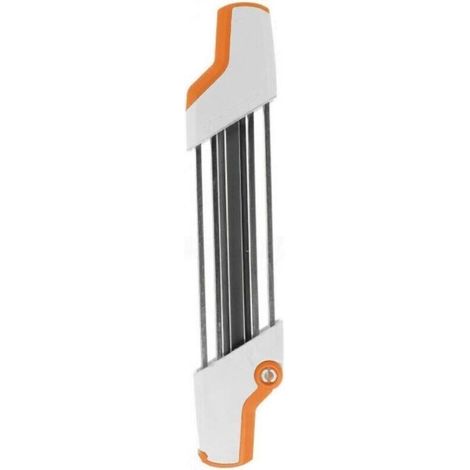 2-in-1 Metall-Kettenschärfer, leicht zugänglich, 3/8"-P 4,0-mm-Kettenersatz, weiß (1/5)