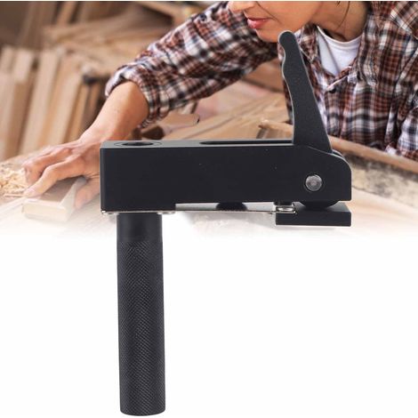 Druckplattenpresse für die Holzbearbeitung, schnelle Druckplattenpresse aus Aluminiumlegierung, drei Geschwindigkeiten einstellbar, 19 mm. (1/5)