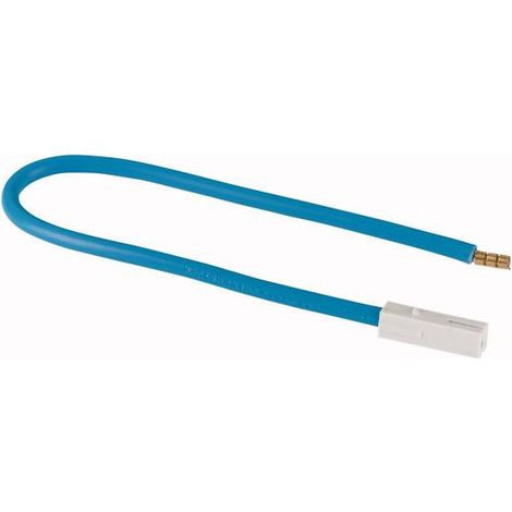 Connecteur avec câble 10mm² L 320mm bleu EATON BPZ-P/N-10/320